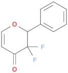 4H-Pyran-4-one, 3,3-difluoro-2,3-dihydro-2-phenyl-
