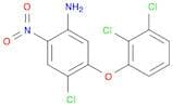 4-Chloro-5-(2,3-dichlorophenoxy)-2-nitroaniline