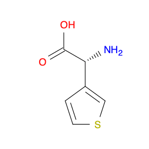 3-Thiopheneacetic acid, α-amino-, (αR)-