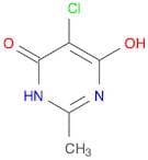 5-Chloro-6-hydroxy-2-methylpyrimidin-4(3H)-one