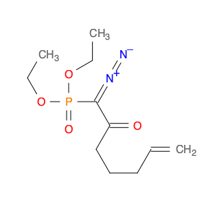 Phosphonic acid, (1-diazo-2-oxo-6-heptenyl)-, diethyl ester (9CI)