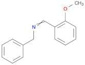Benzenemethanamine, N-[(2-methoxyphenyl)methylene]-