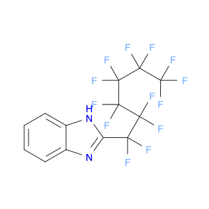 1H-Benzimidazole, 2-(1,1,2,2,3,3,4,4,5,5,6,6,6-tridecafluorohexyl)-