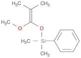 Benzene, [[(1-methoxy-2-methyl-1-propen-1-yl)oxy]dimethylsilyl]-