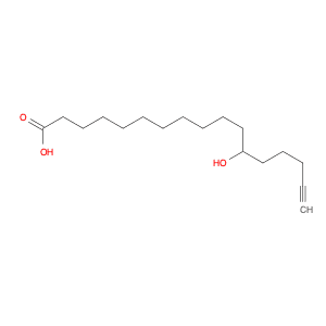 16-Heptadecynoic acid, 12-hydroxy-