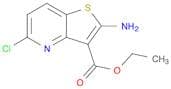 Ethyl 2-amino-5-chlorothieno[3,2-b]pyridine-3-carboxylate