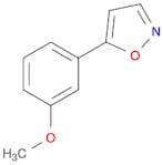 Isoxazole, 5-(3-methoxyphenyl)-
