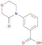 3-(3-oxomorpholin-4-yl)benzoic acid
