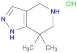 4,5,6,7-Tetrahydro-7,7-dimethyl-1h-pyrazolo[4,3-c]pyridine hydrochloride