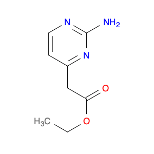 4-Pyrimidineacetic acid, 2-amino-, ethyl ester