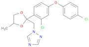 1H-1,2,4-Triazole, 1-[[2-[2-chloro-4-(4-chlorophenoxy)phenyl]-4-methyl-1,3-dioxolan-2-yl]methyl]-