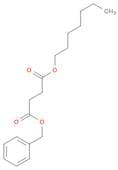 Butanedioic acid, 1-heptyl 4-(phenylmethyl) ester