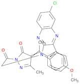1-(2-(2-Chloro-6H-indolo[2,3-b]quinoxalin-6-yl)acetyl)-4-(1-(4-methoxyphenyl)ethylidene)-3-methyl-…