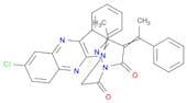 1-(2-(2-Chloro-6H-indolo[2,3-b]quinoxalin-6-yl)acetyl)-3-methyl-4-(1-phenylethylidene)-1H-pyrazol-…