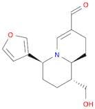 2H-Quinolizine-3-carboxaldehyde, 6-(3-furanyl)-1,6,7,8,9,9a-hexahydro-9-(hydroxymethyl)-, (6S,9R,9…