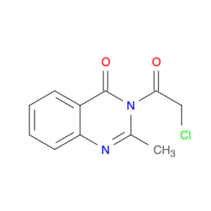 4(3H)-Quinazolinone, 3-(2-chloroacetyl)-2-methyl-