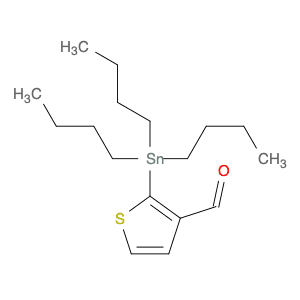 3-Thiophenecarboxaldehyde, 2-(tributylstannyl)-