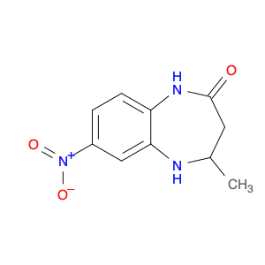 2H-1,5-Benzodiazepin-2-one, 1,3,4,5-tetrahydro-4-methyl-7-nitro-
