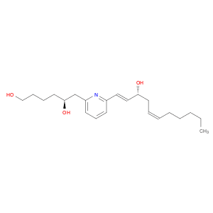 1,5-Hexanediol, 6-[6-[(1E,3R,5Z)-3-hydroxy-1,5-undecadien-1-yl]-2-pyridinyl]-, (5S)-