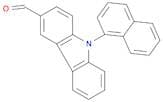 9-(Naphthalen-1-yl)-9H-carbazole-3-carbaldehyde
