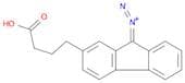 9H-Fluorene-2-butanoic acid, 9-diazo-