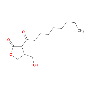2(3H)-Furanone, dihydro-4-(hydroxymethyl)-3-(1-oxononyl)-