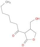 2(3H)-Furanone, dihydro-4-(hydroxymethyl)-3-(1-oxoheptyl)-