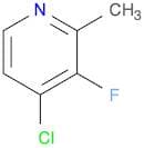 Pyridine, 4-chloro-3-fluoro-2-methyl-