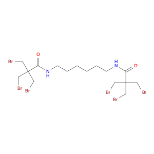 Propanamide, N,N'-1,6-hexanediylbis[3-bromo-2,2-bis(bromomethyl)- (9CI)