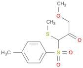 2-Propanone, 3-methoxy-1-[(4-methylphenyl)sulfonyl]-1-(methylthio)-