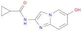 N-(6-Hydroxyimidazo[1,2-a]pyridin-2-yl)cyclopropanecarboxamide