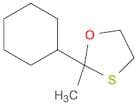 1,3-Oxathiolane, 2-cyclohexyl-2-methyl- (9CI)