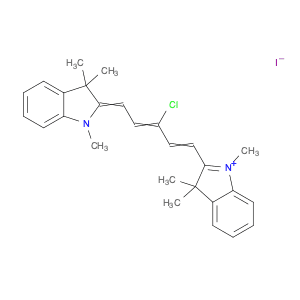 3H-Indolium, 2-[3-chloro-5-(1,3-dihydro-1,3,3-trimethyl-2H-indol-2-ylidene)-1,3-pentadien-1-yl]-1,…