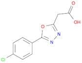 1,3,4-Oxadiazole-2-acetic acid, 5-(4-chlorophenyl)-