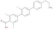 [1,1':4',1''-Terphenyl]-4-carboxylic acid, 2',3,5-trifluoro-4''-propyl-