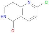 1,6-Naphthyridin-5(6H)-one, 2-chloro-7,8-dihydro-