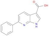 6-phenyl-1H-pyrrolo[2,3-b]pyridine-3-carboxylic acid