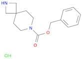 2,7-Diazaspiro[3.5]nonane-7-carboxylic acid, phenylmethyl ester, hydrochloride (1:1)