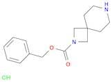 2,7-Diazaspiro[3.5]-nonane-2-carboxylic acid, phenylmethyl ester, hcl (1:1)