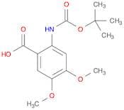 Benzoic acid, 2-[[(1,1-dimethylethoxy)carbonyl]amino]-4,5-dimethoxy-