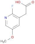 3-Pyridineacetic acid, 2-fluoro-5-methoxy-