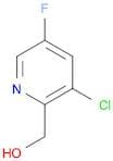 2-Pyridinemethanol, 3-chloro-5-fluoro-
