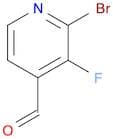 4-Pyridinecarboxaldehyde, 2-bromo-3-fluoro-