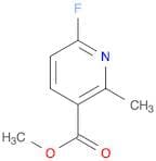 3-Pyridinecarboxylic acid, 6-fluoro-2-methyl-, methyl ester