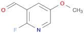 2-Fluoro-5-methoxypyridine-3-carbaldehyde