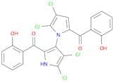 Methanone, 1,1'-(4,4',5,5'-tetrachloro[1,3'-bi-1H-pyrrole]-2,2'-diyl)bis[1-(2-hydroxyphenyl)-