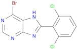 6-Bromo-8-(2,6-dichlorophenyl)-9H-purine
