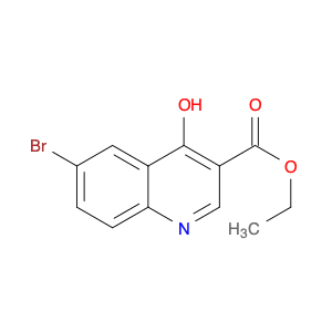 3-Quinolinecarboxylic acid, 6-bromo-4-hydroxy-, ethyl ester