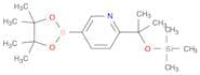6-(2-(Trimethylsilyloxy)propan-2-yl)pyridine-3-boronic acid pinacol ester