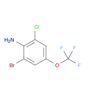Benzenamine, 2-bromo-6-chloro-4-(trifluoromethoxy)-